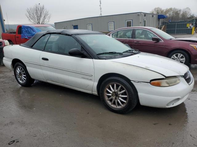 3C3EL45H8WT337809 - 1998 CHRYSLER SEBRING JX WHITE photo 4