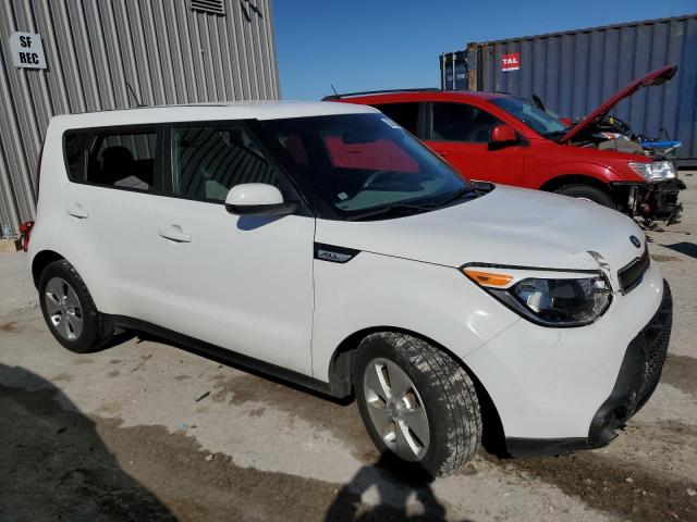 KNDJN2A24F7133863 - 2015 KIA SOUL WHITE photo 4