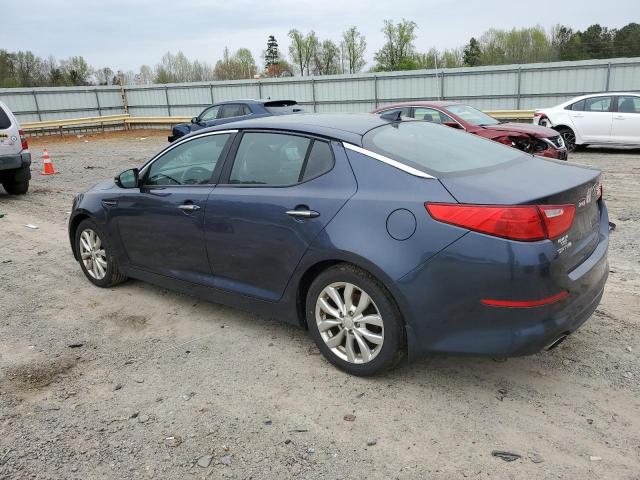 5XXGM4A76FG478453 - 2015 KIA OPTIMA LX BLUE photo 2