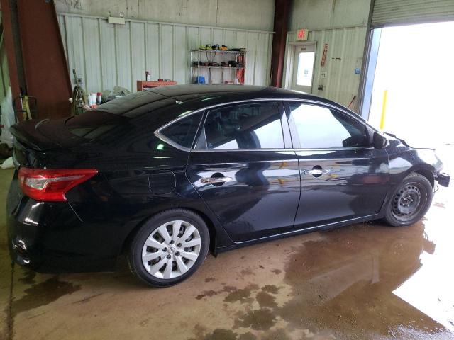 3N1AB7AP3HY343389 - 2017 NISSAN SENTRA S BLACK photo 3