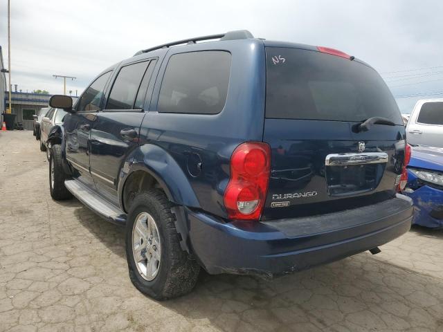 1D4HB58D34F157562 - 2004 DODGE DURANGO LIMITED BLUE photo 2