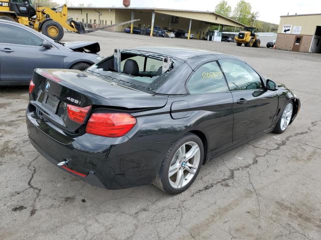 WBA3V7C57G5A26221 - 2016 BMW 428 I SULEV BLACK photo 3