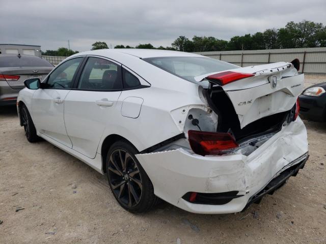 19XFC2F86ME003217 - 2021 HONDA CIVIC SPORT 白色 照片 2