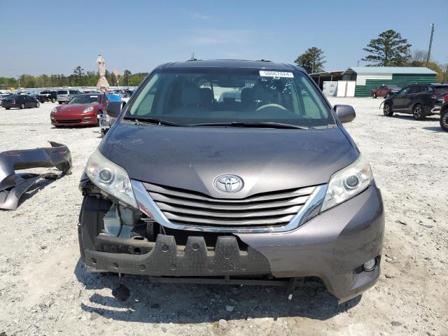 5TDYK3DC4ES446790 - 2014 TOYOTA SIENNA XLE GRAY photo 5