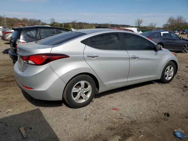 5NPDH4AE5FH566131 - 2015 HYUNDAI ELANTRA SE SILVER photo 3