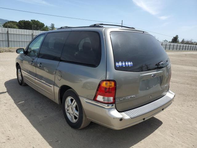 2FMDA53492BA90790 - 2002 FORD WINDSTAR SEL GRAY photo 2