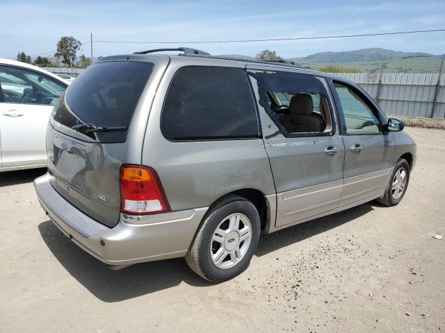 2FMDA53492BA90790 - 2002 FORD WINDSTAR SEL GRAY photo 3