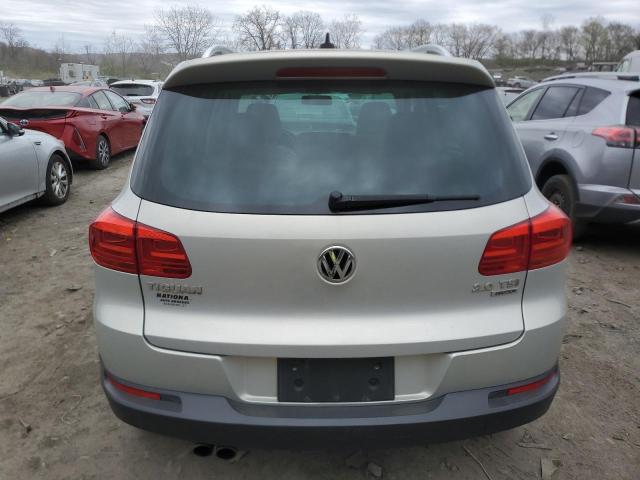 WVGBV7AX4DW526841 - 2013 VOLKSWAGEN TIGUAN S SILVER photo 6