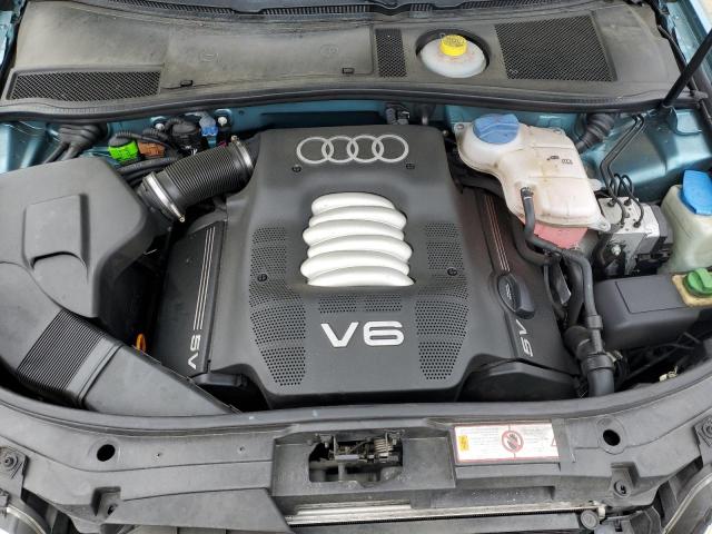 WAUBA24B7XN026537 - 1999 AUDI A6 2.8 QUATTRO TEAL photo 11