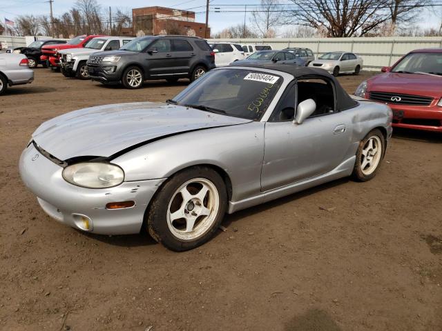 JM1NB3532Y0151504 - 2000 MAZDA MX-5 MIATA BASE SILVER photo 1