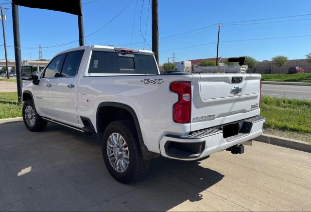 2GC4YREY5N1245627 - 2022 CHEVROLET SILVERADO K2500 HIGH COUNTRY WHITE photo 3