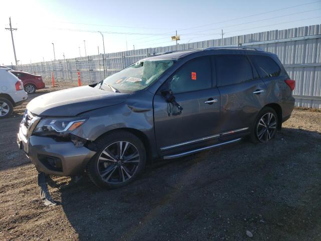 5N1DR2MM8KC631818 - 2019 NISSAN PATHFINDER S GRAY photo 1