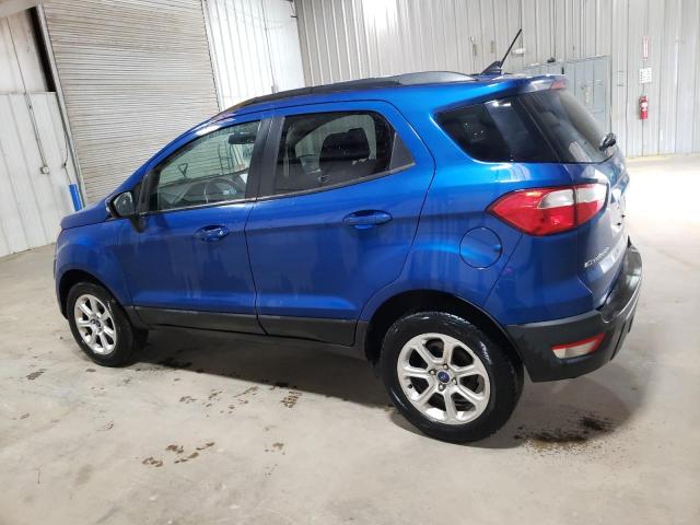 MAJ6P1UL0JC174821 - 2018 FORD ECOSPORT SE BLUE photo 2