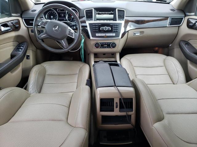 4JGDA5HB7EA352099 - 2014 MERCEDES-BENZ ML 350 4MATIC BLUE photo 8