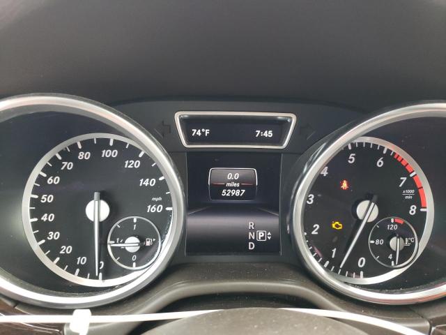 4JGDA5HB7EA352099 - 2014 MERCEDES-BENZ ML 350 4MATIC BLUE photo 9