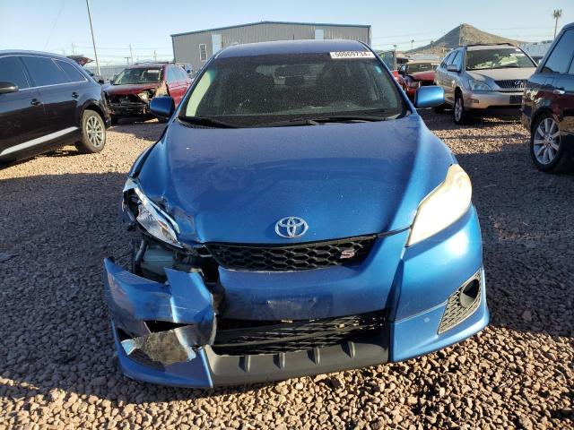 2T1KE40E49C006299 - 2009 TOYOTA COROLLA MA S BLUE photo 5