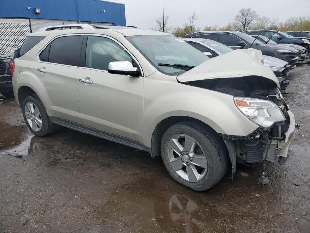 2GNFLFE32D6330900 - 2013 CHEVROLET EQUINOX LTZ BEIGE photo 4