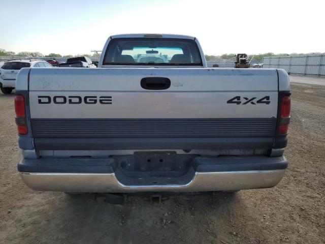 1B7KF236XYJ132756 - 2000 DODGE RAM 2500 SILVER photo 6