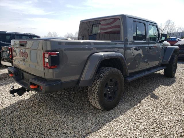 1C6JJTEG7ML615598 - 2021 JEEP GLADIATOR MOJAVE GRAY photo 3