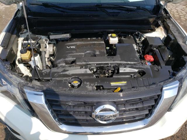 5N1DR2MN3HC652674 - 2017 NISSAN PATHFINDER S 银色 照片 12