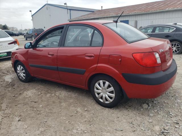 KNADE223396578350 - 2009 KIA RIO BASE RED photo 2