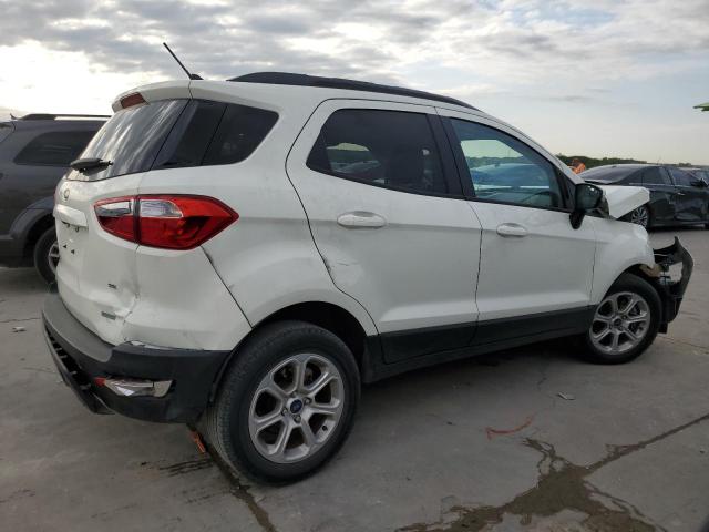 MAJ3S2GE3LC330499 - 2020 FORD ECOSPORT SE WHITE photo 3