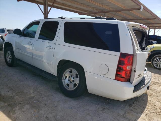 1GNSCJE05DR164738 - 2013 CHEVROLET SUBURBAN C1500 LT WHITE photo 2