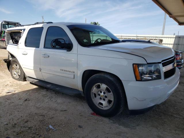 1GNSCJE05DR164738 - 2013 CHEVROLET SUBURBAN C1500 LT WHITE photo 4