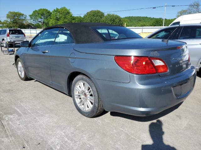 1C3LC55D99N532462 - 2009 CHRYSLER SEBRING TOURING GRAY photo 2