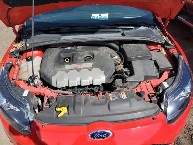 1FADP3L9XEL417419 - 2014 FORD FOCUS ST RED photo 11