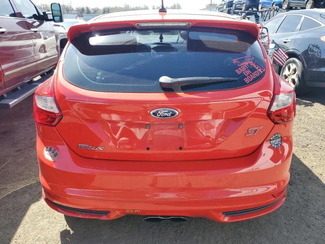 1FADP3L9XEL417419 - 2014 FORD FOCUS ST RED photo 6