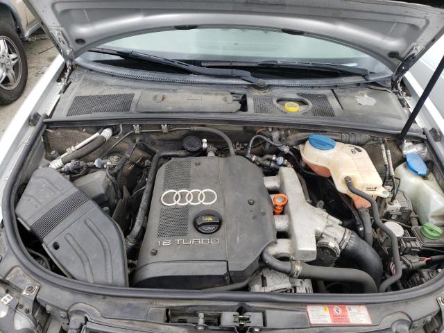 WAUAC48H05K003244 - 2005 AUDI A4 1.8 CABRIOLET SILVER photo 11