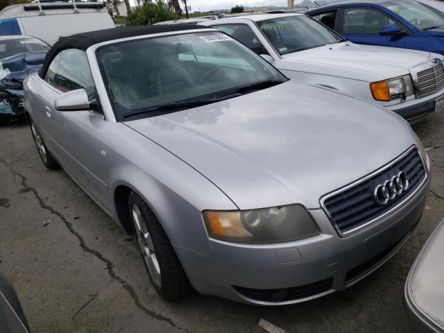 WAUAC48H05K003244 - 2005 AUDI A4 1.8 CABRIOLET SILVER photo 4