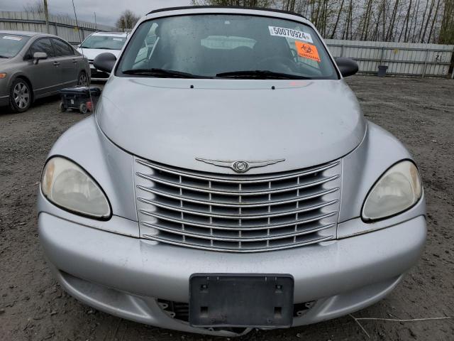 3C3AY75S95T359667 - 2005 CHRYSLER PT CRUISER GT SILVER photo 5