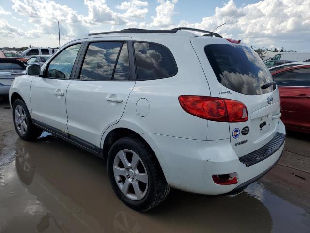 5NMSH13E09H328465 - 2009 HYUNDAI SANTA FE SE WHITE photo 2