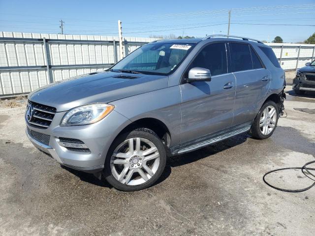 4JGDA5HB6FA536757 - 2015 MERCEDES-BENZ ML 350 4MATIC GRAY photo 1