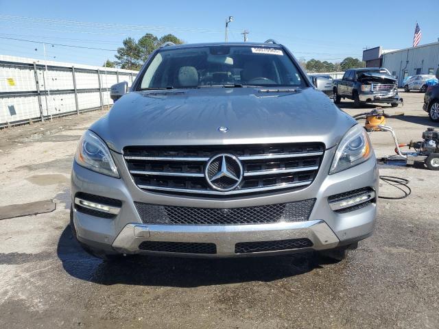4JGDA5HB6FA536757 - 2015 MERCEDES-BENZ ML 350 4MATIC GRAY photo 5