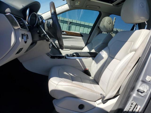 4JGDA5HB6FA536757 - 2015 MERCEDES-BENZ ML 350 4MATIC GRAY photo 7