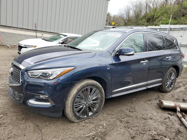 5N1DL0MM0KC508911 - 2019 INFINITI QX60 LUXE BLUE photo 1