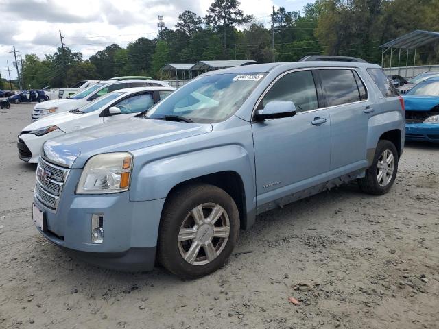 2GKALSEKXE6209850 - 2014 GMC TERRAIN SLT BLUE photo 1