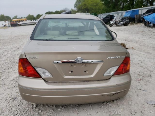 4T1BF28B0YU042161 - 2000 TOYOTA AVALON XLS XL GOLD photo 6