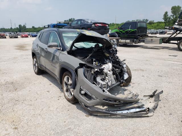 3C4NJCCB6KT755550 - 2019 JEEP COMPASS LIMITED GRAY photo 1