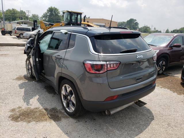 3C4NJCCB6KT755550 - 2019 JEEP COMPASS LIMITED GRAY photo 3
