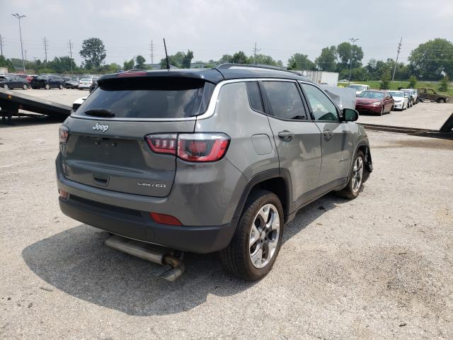 3C4NJCCB6KT755550 - 2019 JEEP COMPASS LIMITED GRAY photo 4