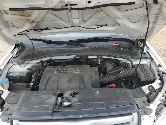 5FNYF284X8B003697 - 2008 HONDA PILOT EX WHITE photo 11