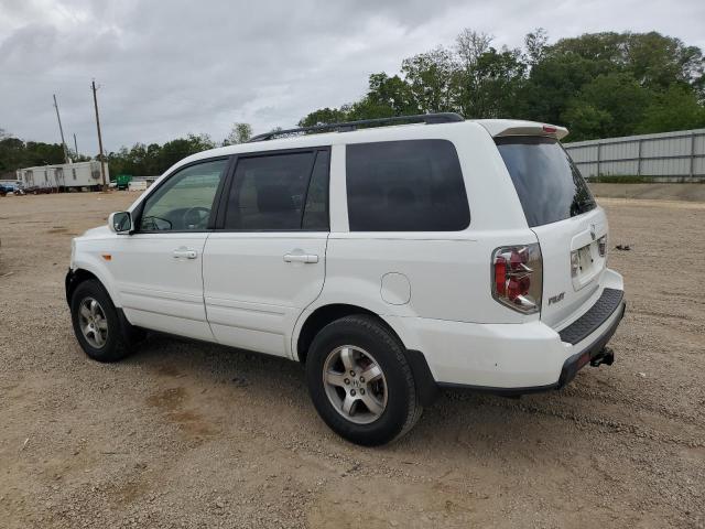 5FNYF284X8B003697 - 2008 HONDA PILOT EX WHITE photo 2