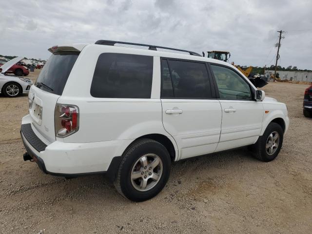 5FNYF284X8B003697 - 2008 HONDA PILOT EX WHITE photo 3