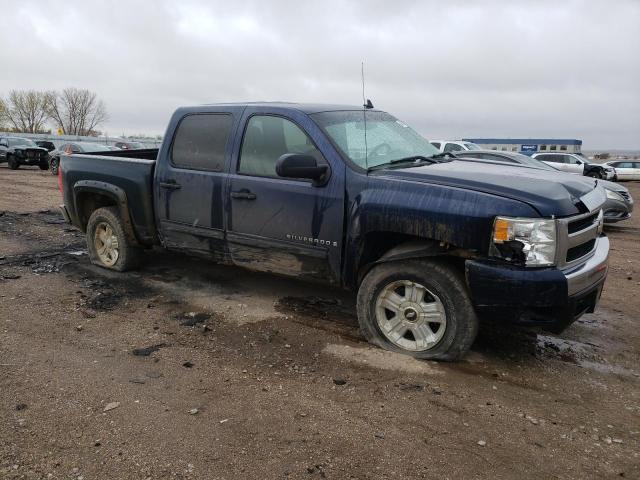 2GCEK13M671687584 - 2007 CHEVROLET SILVERADO K1500 CREW CAB BLUE photo 4