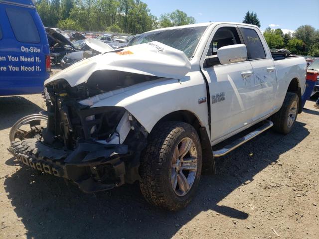 1C6RR7HT4GS124895 - 2016 RAM 1500 SPORT WHITE photo 2