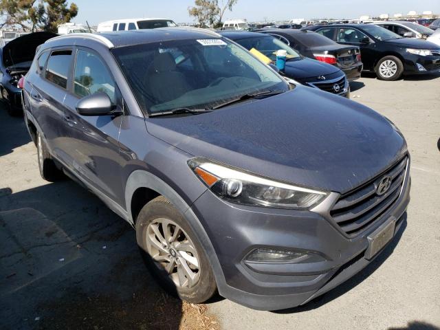 KM8J33A49GU100840 - 2016 HYUNDAI TUCSON LIMITED GRAY photo 4